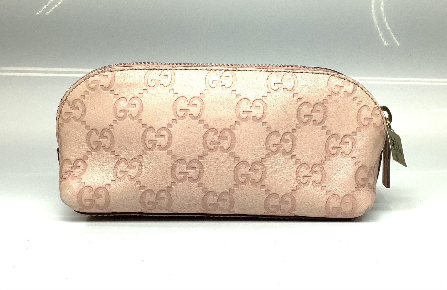 GUCCI Pink Pouch Cosmetic Bag