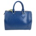 Louis Vuitton Speedy 25 Blue EPI 