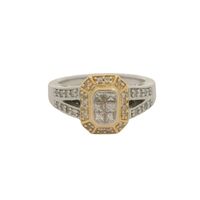  14K Gold Diamond Bridal Ring