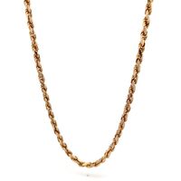 HEAVY 14K Gold Rope Chain