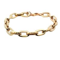  10K Yellow Gold Fancy Chain Bracelet