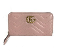 Gucci Pink Leather Ladies Wallet