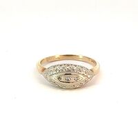 14K Gold & Diamond Fashion Ring