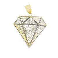 10K Gold Diamond Charm