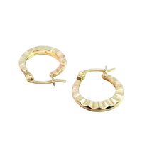  10K Yellow Gold Hoop Earrings