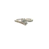  14K White Gold Diamond Bridal Ring