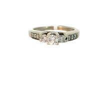  14K White Gold Diamond Bridal Ring