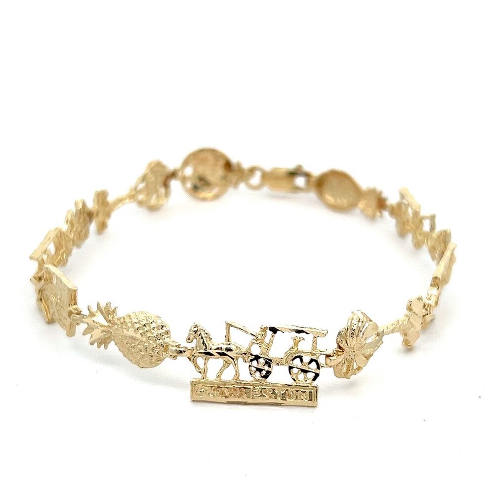 10K Gold Charleston Bracelet