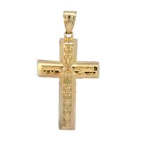  10K Yellow Gold Cross Charm