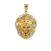  10K Yellow Gold Lion Charm