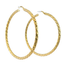  14K Yellow Gold Hoop Earrings