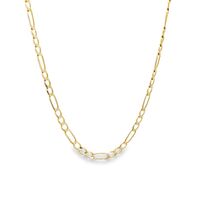 14K Gold Figaro Necklace