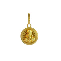  14K Yellow Gold Religious Charm