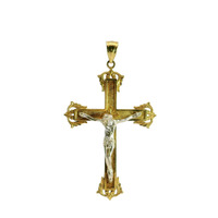  10K Yellow Gold Cross Charm