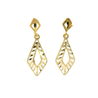  14K Yellow Gold Dangle Earrings