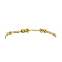  10K Gold XOXO Bracelet