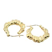 10K Yellow Gold Hoop Earrings