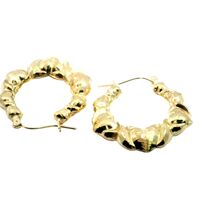 10K Yellow Gold Hoop Earrings