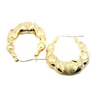 10K Yellow Gold Hoop Earrings