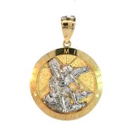 10K Yellow Gold Religious Charm