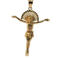 10K Yellow Gold Religious Charm