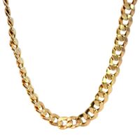  10K Yellow Gold Curb Necklace