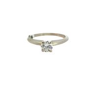  14K Yellow Gold Diamond Solitare Band