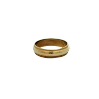  14K Gold Milgrain Band