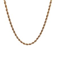 10K Gold Rope Necklace