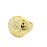  10K Gold World Ring