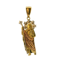  14K Yellow Gold Religious Charm