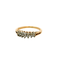  10K Gold Diamond Band