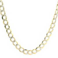  14K Yellow Gold Curb Necklace