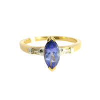  10K Yellow Gold Tanzanite Ring