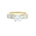  14K Yellow Gold Diamond Bridal Ring