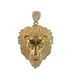  10K Yellow Gold Lion Charm w/ CZ