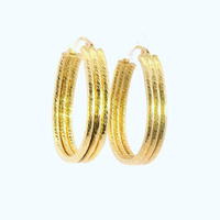  14K Yellow Gold Hoop Earrings