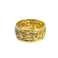  10K Yellow Gold Men's Fashion Ring