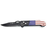 Master OTS HG838-5 American Flag Pocket Knife