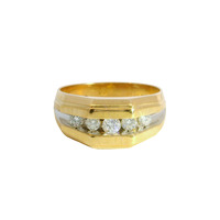  14K Yellow Gold Diamond Band