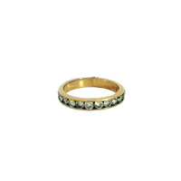  14K Gold & Diamond Band