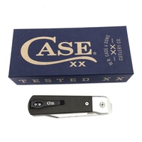 Case Smooth OD Green Canvas Micarta Longhouse Pocket Knife