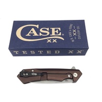 Case Kinzua EDC Brown Anodized Aluminum Knife