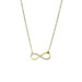  10K Gold & Diamond Infinity Pendant
