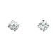 14K White Gold Lab Grown Diamond Stud Earrings