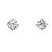 14K White Gold Lab Grown Diamond Stud Earrings