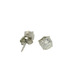 14K White Gold Lab Grown Diamond Stud Earrings