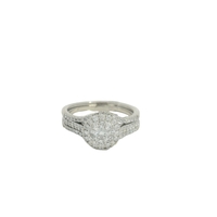  14K Gold & Diamond Bridal Ring
