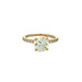  14K Gold Diamond Solitaire Engagement Ring