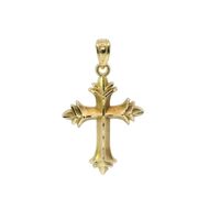  14K Yellow Gold Cross Charm